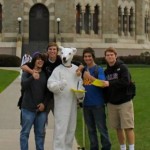 Paulie the Polar Bear Visits Union College!