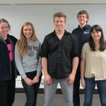 Alex Epstein poses with CFACT leadership at Loyola Marymount University