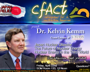 Dr. Kelvin Kemm Speaks at UMass