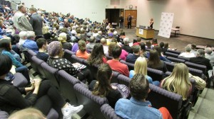Over 350 People Attended event in Willey Hall at the University of Minnesota