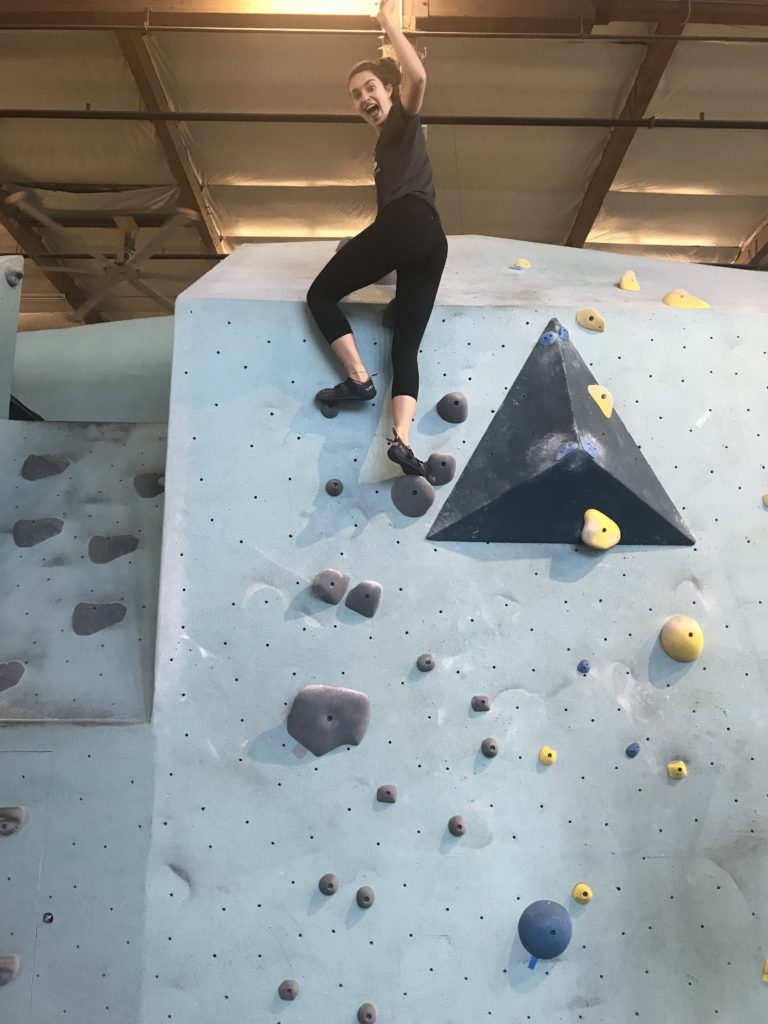 Rock Climbing outreach at Seattle U! CFACT